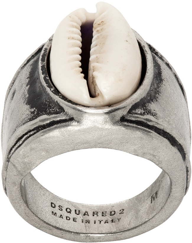 Photo: Dsquared2 Silver Shell Ring