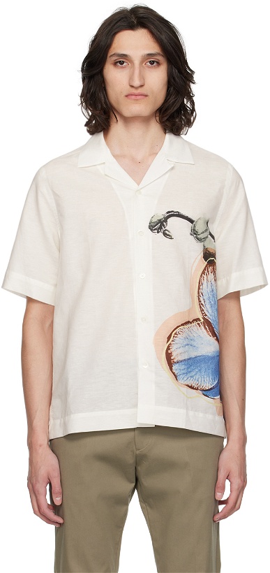 Photo: Paul Smith Off-White Orchid Shirt