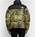 The North Face - 1996 Retro Nuptse Quilted Camouflage-Print Shell Down Jacket - Men - Green