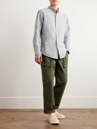 Polo Ralph Lauren - Slim-Fit Button-Down Collar Cotton Oxford Shirt - Gray
