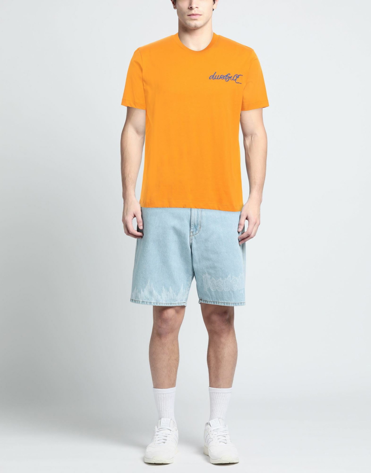 Dunhill Mens T-shirt in Orange