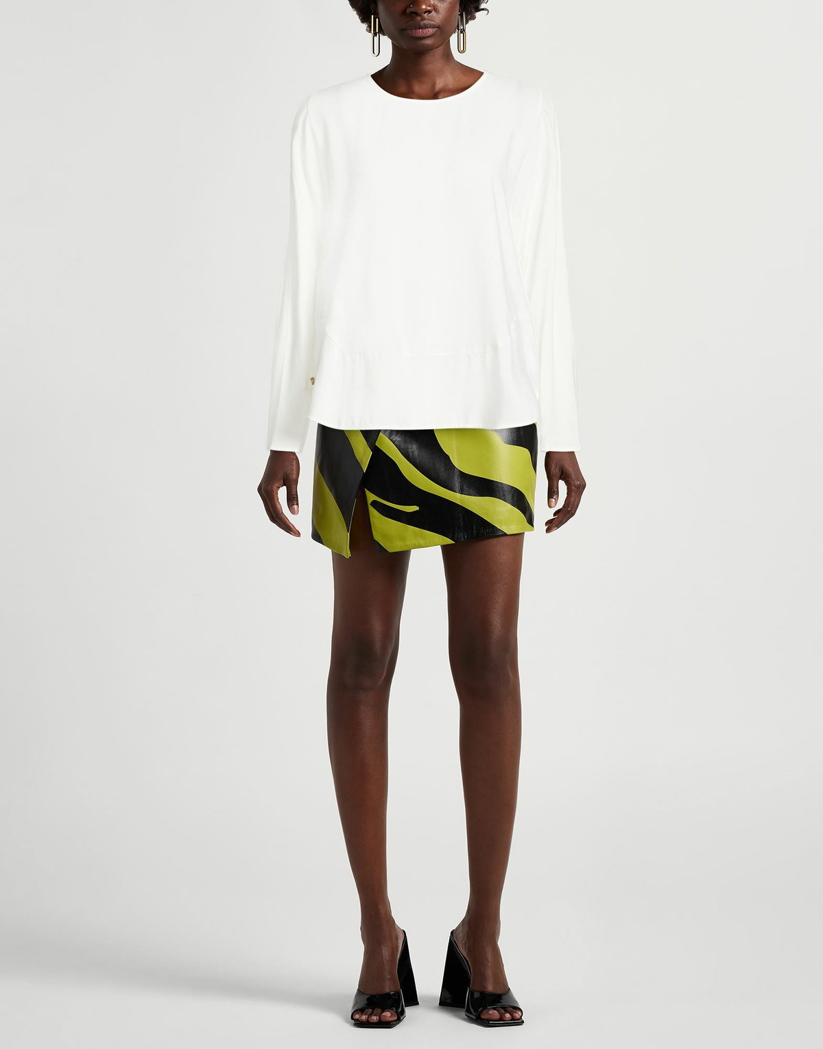 Manila Grace Womens Top in White