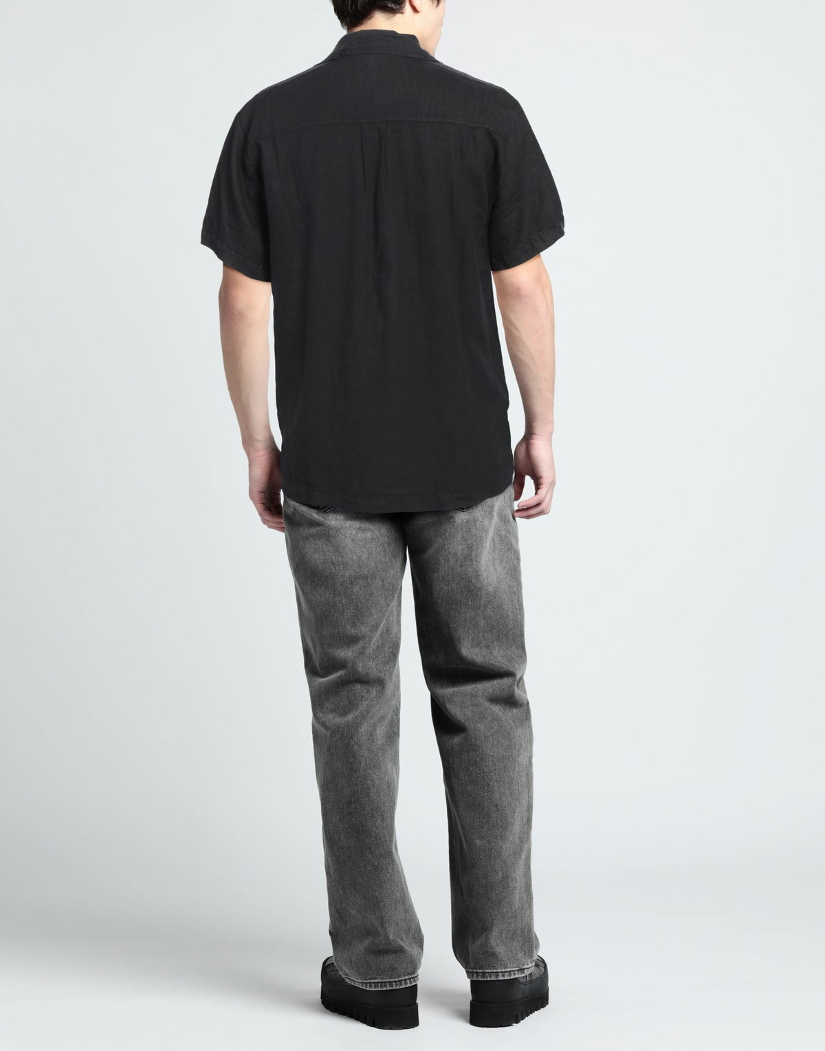 Crossley Mens Shirt Charcoal