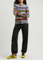 Wales Bonner Astral Fair Isle Wool-blend Cardigan Multicoloured 1