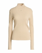 Courrèges Womens Turtleneck Sand