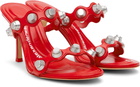 Alexander Wang Red Riot 85mm Gladiator Heeled Sandals