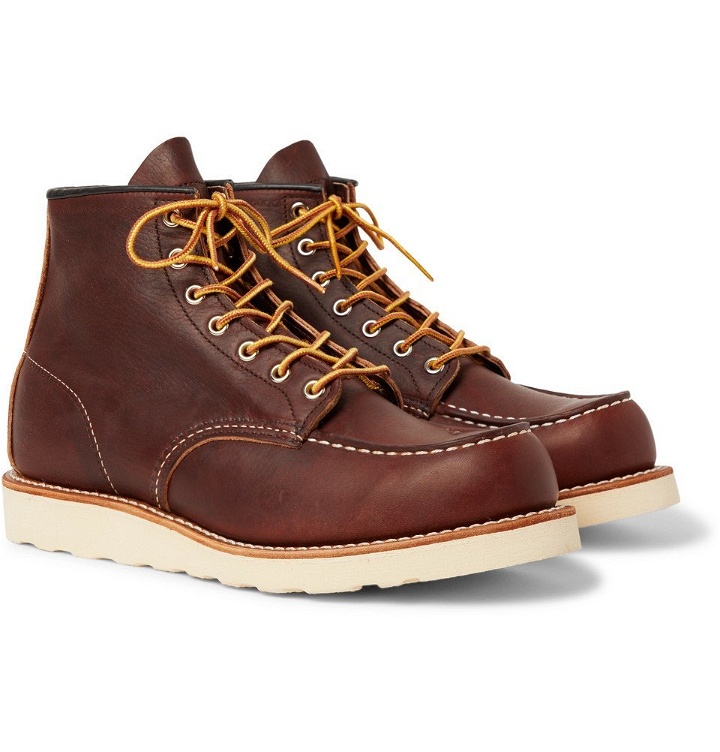 Photo: Red Wing Shoes - 8138 Moc Leather Boots - Men - Brown