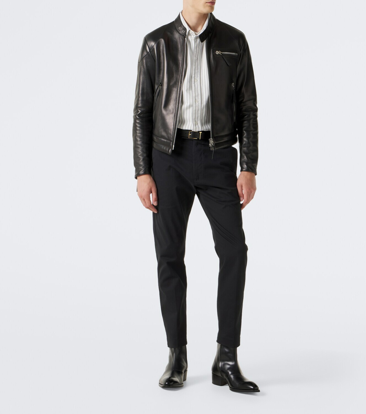 Tom Ford Leather biker jacket
