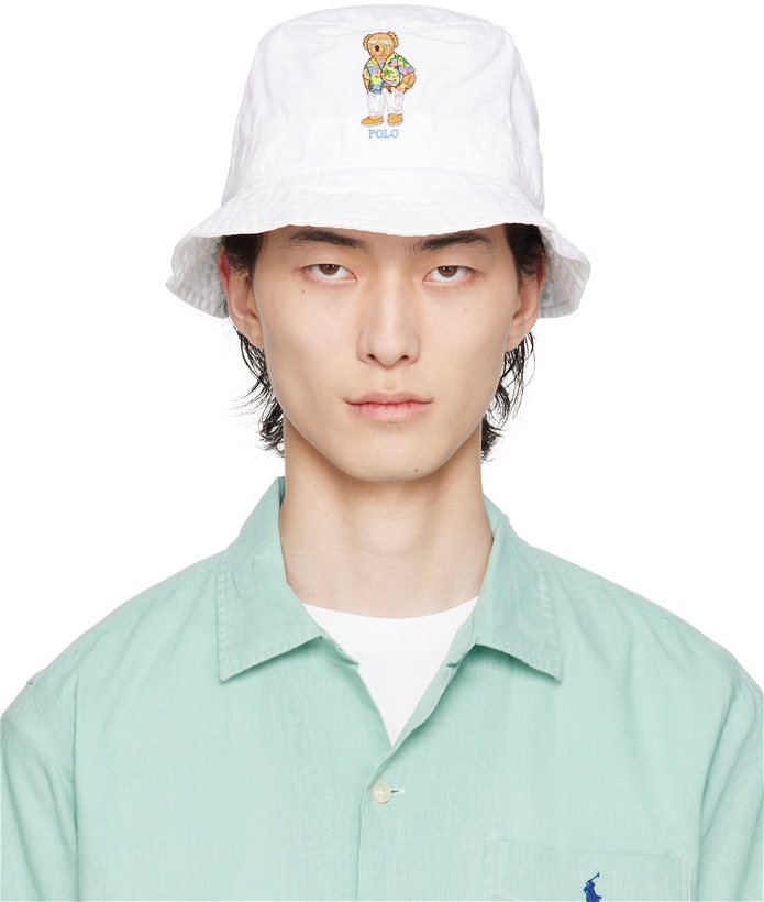 🆕️ NWT Polo Ralph Lauren Men`s Navy Chino Bucket Hat XL