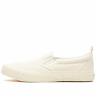 YMC Men's Slip-On Sneakers in Off-White