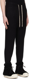 Rick Owens Black Drawstring Lounge Pants