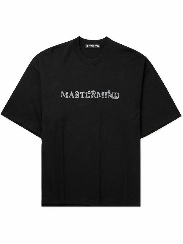 Photo: Mastermind World - Tokyo Revengers Mikey Logo-Print Cotton-Jersey T-Shirt - Black