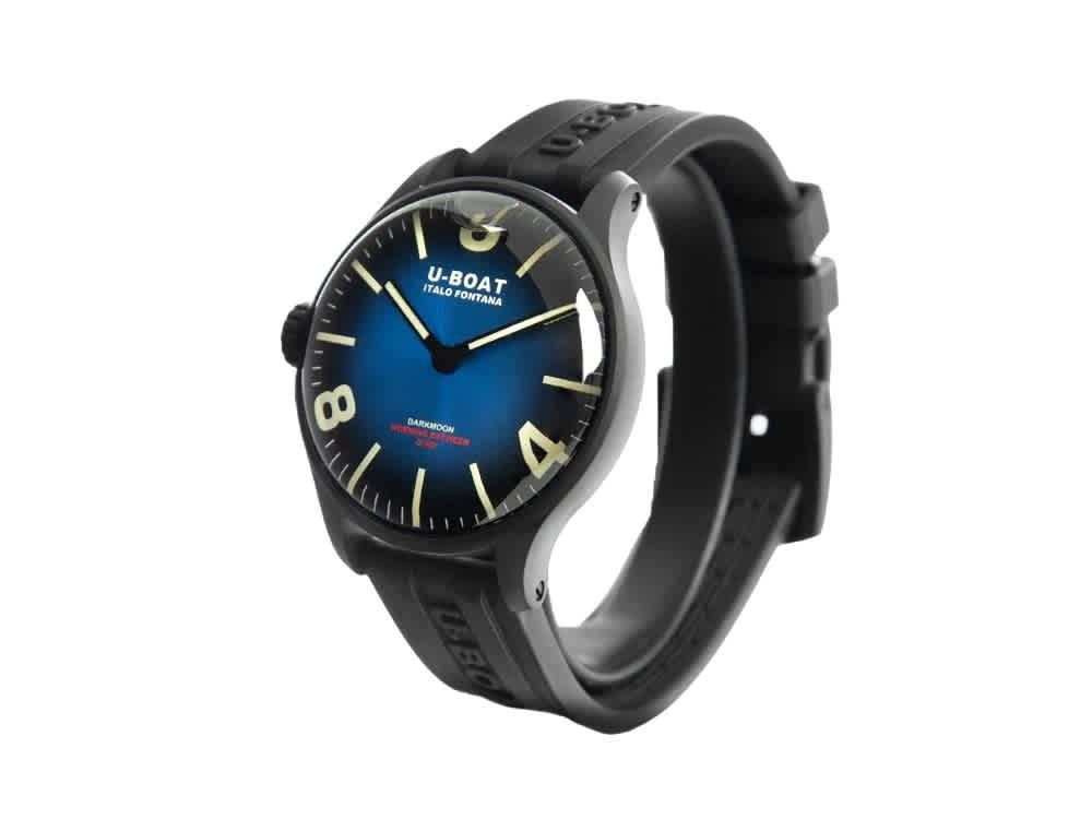 U-Boat Lefty Darkmoon Quartz Blue Dial Mens Watch 8700-D