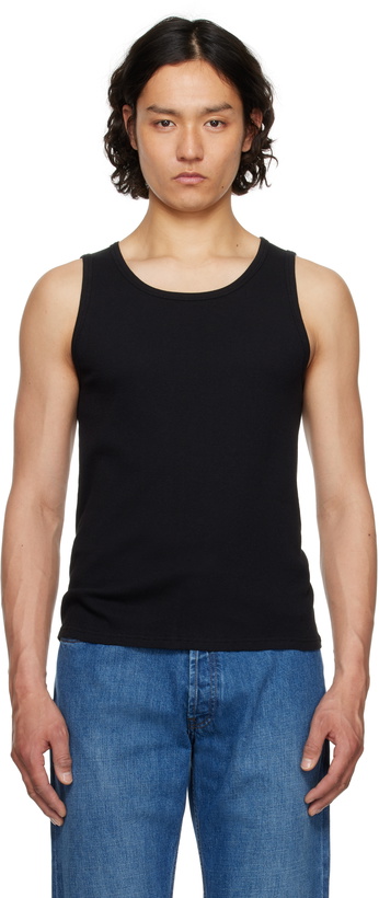 Photo: The Row Black Solstice Tank Top