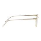 Garrett Leight Transparent Clark Glasses