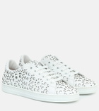 Alaïa Laser-cut leather sneakers