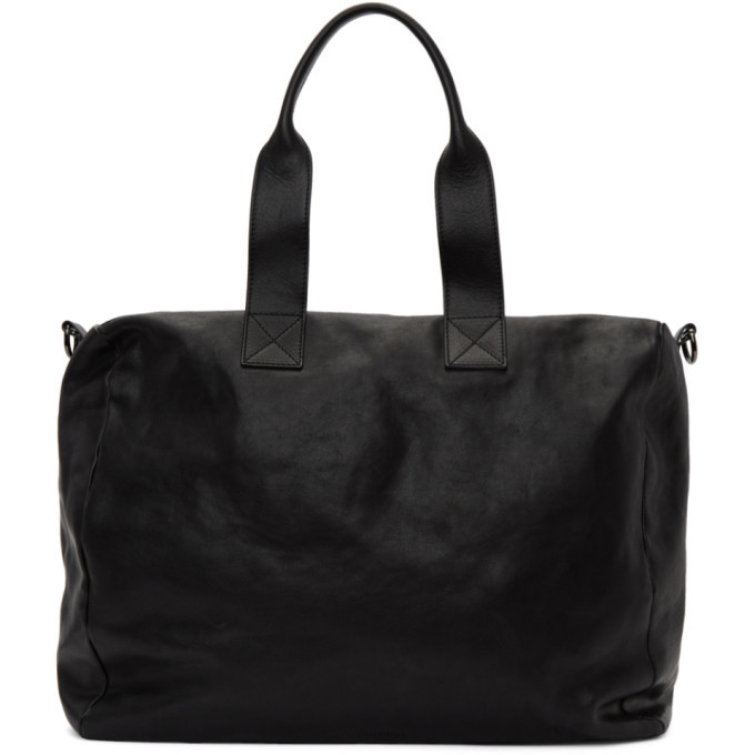 ANN DEMEULEMEESTER黒ダッフルバッグ Ann Demeulemeester Black Cimone Duffle Bag Ann Demeulemeester