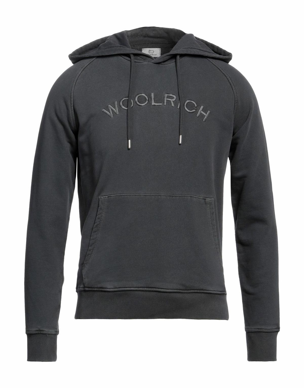Woolrich Varsity Hoodie Mens Sweatshirt in Lead