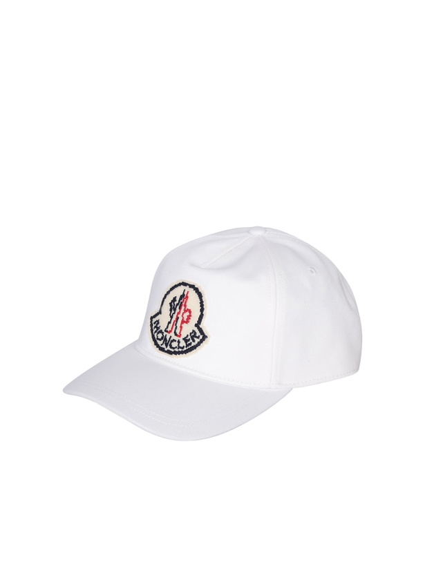 Photo: Moncler White Baseball Cap