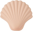 Los Objetos Decorativos Beige Seashell Box