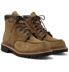 Red Wing Shoes - 2926 Sawmill Roughout Leather Boots - Brown