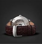 Baume & Mercier - Clifton Baumatic Automatic Chronometer 40mm Stainless Steel and Alligator Watch, Ref. No. M0A10517 - Blue