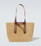 Loewe - Fold Shopper raffia tote bag