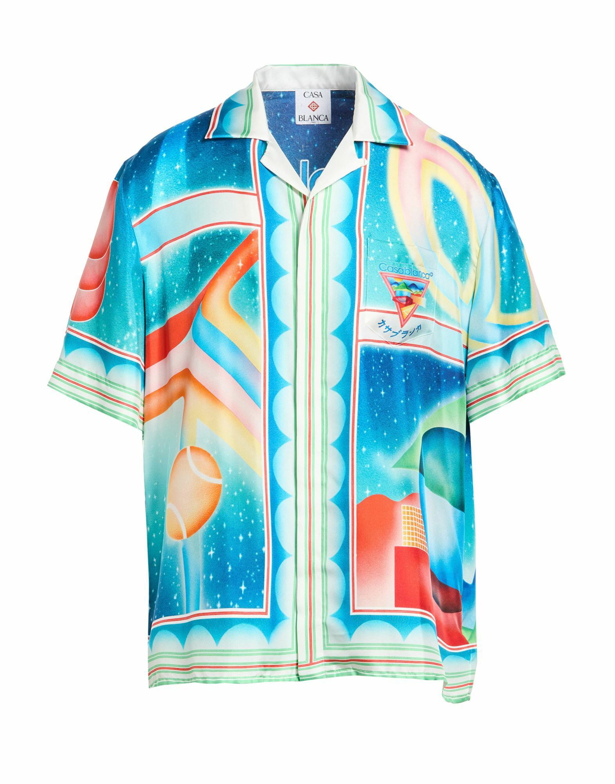 Casablanca Mens Shirt Light in Blue
