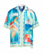 Casablanca Mens Shirt Light in Blue