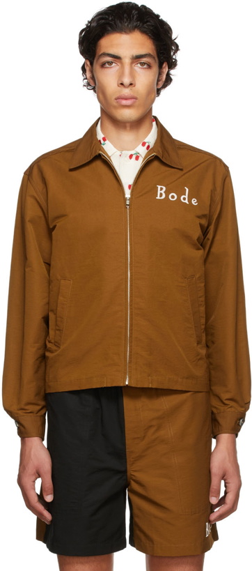 Photo: Bode Brown Monday Jacket