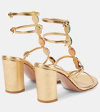 Gianvito Rossi Shanti 85 embellished leather sandals