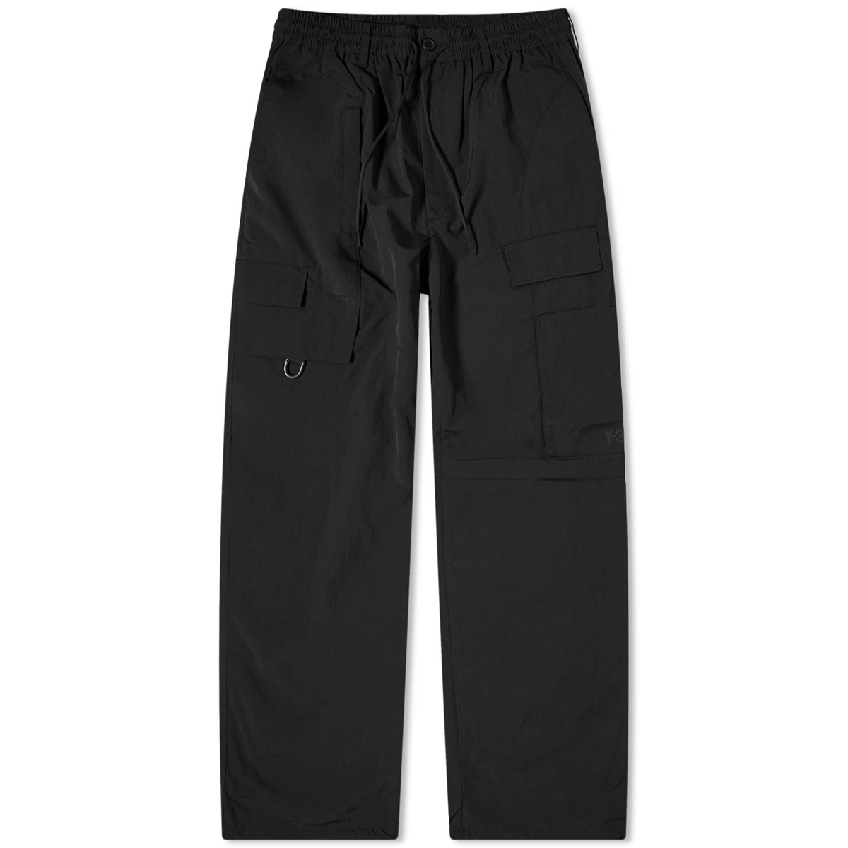 Y-3 Men's Nylon Pants in Black Y-3