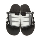 Suicoke Black DAO-2 Sandals