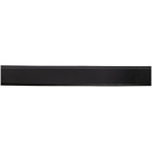 ALAIA Black Oversized Flat Buckle Belt