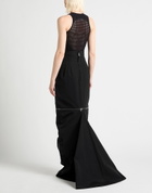 Rick Owens Womens Maxi skirt in Black
