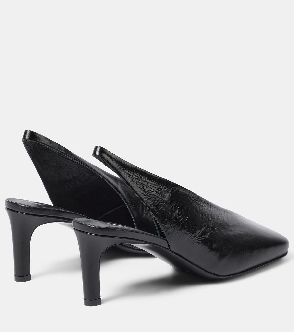 Jil Sander Leather slingback pumps Jil Sander
