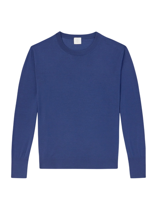 Photo: Eleventy - Wool Sweater - Blue