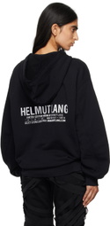 Helmut Lang Black 'New York' Hoodie