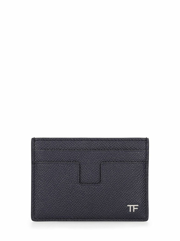 Photo: TOM FORD Small Leather Money Clip Cardholder