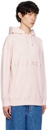Givenchy Pink Embroidered Hoodie