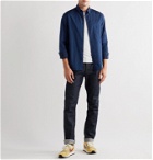 Sunspel - Button-Down Collar Cotton-Chambray Shirt - Blue