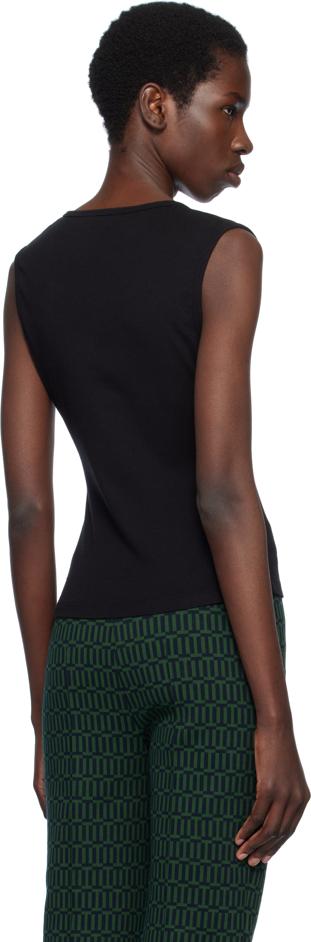 Gil Rodriguez Black Sophie Sleeveless Top