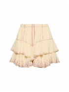MARANT ETOILE Jocadia Ruffled Cotton Mini Skirt
