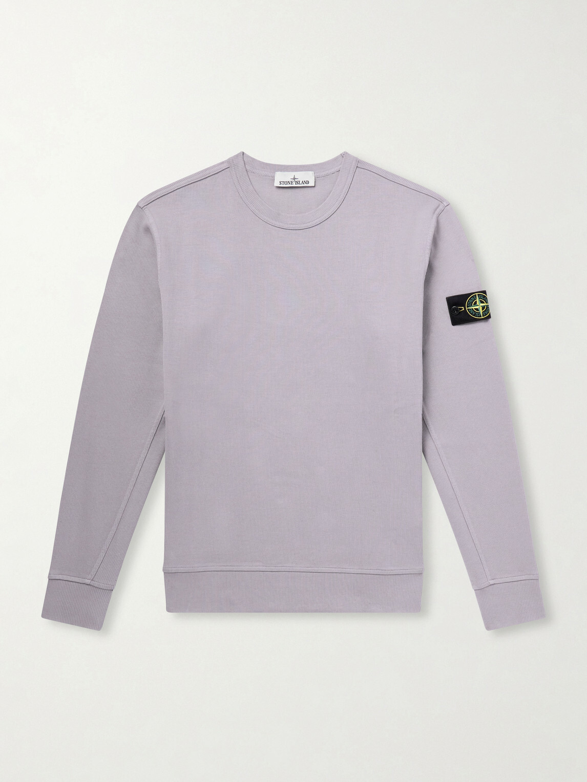 Stone Island - Cotton-Jersey Sweatshirt - Gray