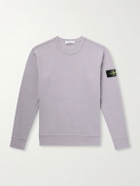 Stone Island - Cotton-Jersey Sweatshirt - Gray