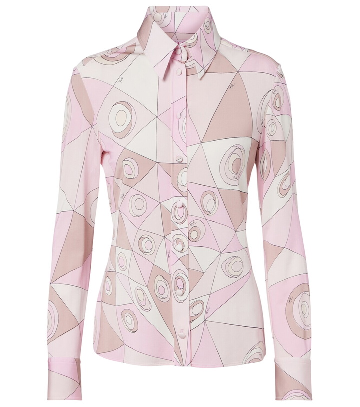 Photo: Pucci Occhi satin jersey shirt
