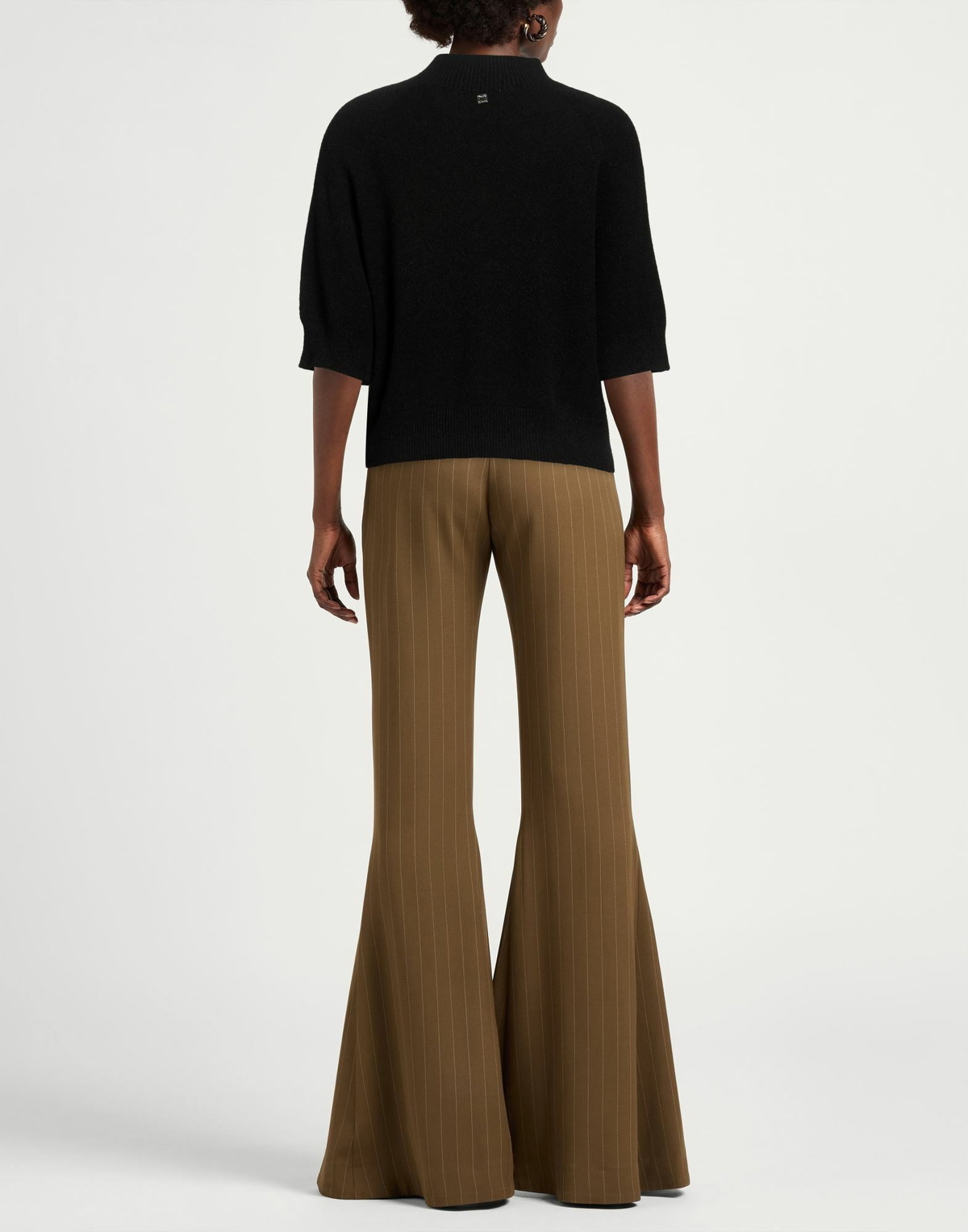Manila Grace Womens Sweater in Black