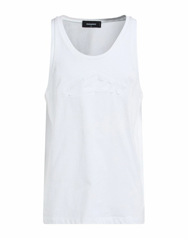 Photo: Dsquared2 Mens Tank top in White