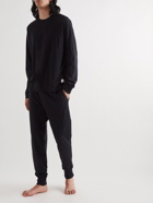 Paul Smith - Webbing-Trimmed Cotton-Jersey Pyjama Set - Black