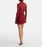 Bananhot Francisca floral lace minidress